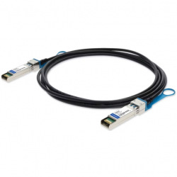 Кабель Dell Networking Cable SFP+ to SFP+ 10GbE Copper Twinax Direct Attach Cable 5 Meter CusKit (470-AAVG)