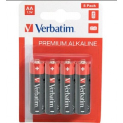 Батарейка Verbatim Alkaline AA/LR06 BL 8шт (49503)