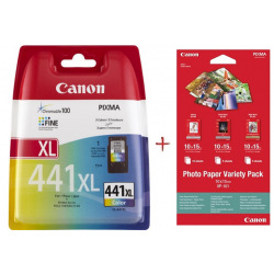 Картридж для Canon PIXMA MX524 CANON 441XL+PhotoPaper  Color 5220B001-VP101