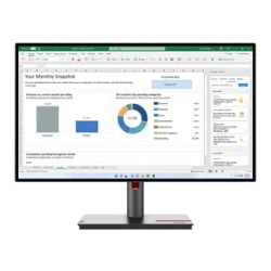 27" 16:9 IPS РК монітор, 2560х1440, 4 мс, 60 Гц, H DR10, 1xHDMI 2.0/1xDP 1.4/1xDP Out/4xUSB 3.2, LTPS P27q-30 (63A2GAT1UA)