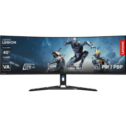 44.5" 32:9 ігровий вигнутий VA РК монітор, 5120х14 40, 1 мс, 170 Гц, AMD FreeSync, HDR400, PIP/PBP, K R45w-30 (67B1GAC3UA)