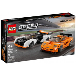 Конструктор LEGO Speed Champions McLaren Solus GT і McLaren F1 LM (76918)