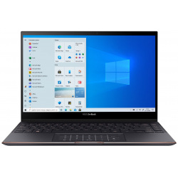 Ноутбук ASUS ZenBook Flip S UX371EA-HL294R 13.3UHD Touch OLED/Intel i5-1135G7/16/512F/int/W10P/Black (90NB0RZ2-M07310)