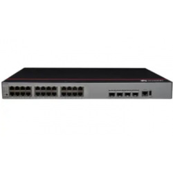 Комутатор S5735-L24P4X-A1 (24*10/100/1000BASE-T po rts, 4*10GE SFP+ ports, PoE+, AC power) S5735-L24P4X-A1 (98011318)