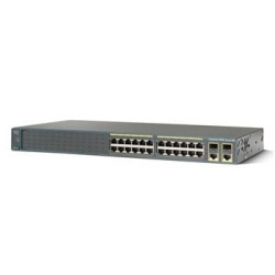 Коммутатор Cisco Catalyst 2960 Plus 24 10/100 + 2 T/SFP_LAN Lite (WS-C2960+24TC-S)