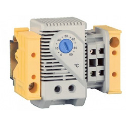Термостат размыкающий ZPAS 220VAC, 6А, на DIN рейке для обогревателя (WN-0201-01-00-000/A)