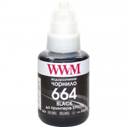 Чернила WWM 664 Black для Epson 140г (E664B) водорастворимые