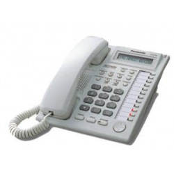 Системний телефон Panasonic KX-T7730UA White (аналоговий) для всіх типів АТС Panasonic (KX-T7730UA)