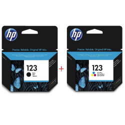 HP 123 Black + HP 123 Color Набір Картриджів (Set123)