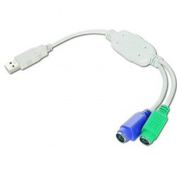 Контролер USB-2xPS/2 Cablexpert  (UAPS12) (UAPS12)