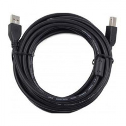Кабель Cablexpert CCF-USB2-AMBM-10 USB 2.0 AM/BM 3,0 м, Феритовий фільтр (CCF-USB2-AMBM-10)