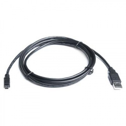 Кабель REAL-EL Pro USB2.0 AM-micro USB type B 0.6M чорний (EL123500021)