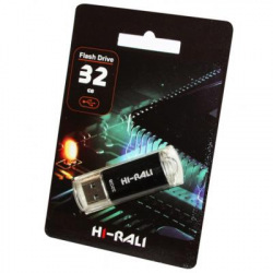 Флеш-накопитель USB 32GB Hi-Rali Rocket Series Black (HI-32GBVCBK) (HI-32GBVCBK)