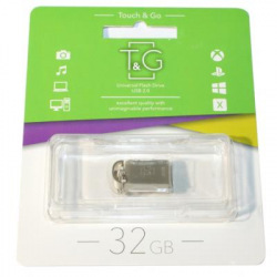 Флеш-накопитель USB 32GB T&G 107 Metal Series Silver (TG107-32G) (TG107-32G)