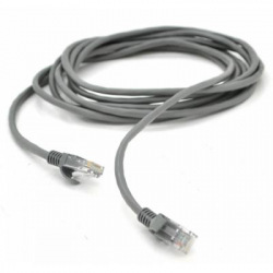 Патч-корд литой PCR-CCA/20G UTP, RJ45, Cat.5e, 20m, сірий (PCR-CCA/20G)