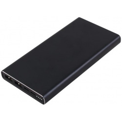 Портативний зарядний пристрій 2Е 10000mAh, Metal surface, DC 5V, 2.1A, black (2E-PB1002-BLACK)