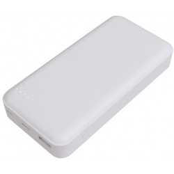 Портативний зарядний пристрій 2Е 20000mAh, DC 5V, 2.1A, Type-C, MicroUSB, USB-А, white (2E-PB2004-WHITE)