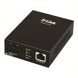 Медиаконвертер D-Link DMC-G02SC 1xGE, 1x1000BaseSX,  MM Fiber (550м, SC) (DMC-G02SC)