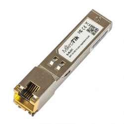 SFP-модуль MikroTik RJ45 SFP 10/100/1000M copper module (S-RJ01)