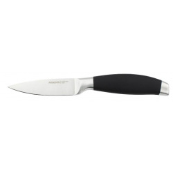 Кухонний ніж для чистки овочів Ardesto Gemini, 20,5 см, довжина леза 8,9 см, чорний, нерж.сталь, пластик (AR2135SP)