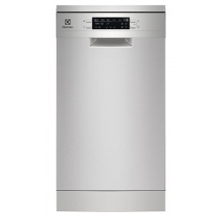 Посудомоечная машина Electrolux SMM43201SX отдельностоящая, ширина 45 см, A++, 10 комплектов, инвертор, дисплей, нерж. сталь (SM
