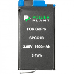 Аккумулятор PowerPlant GoPro SPCC1B 1400mAh (декодирован) (CB970384)