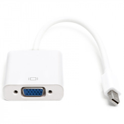 Переходник PowerPlant mini DisplayPort (Thunderbolt) (M) - VGA (F), 0.15 м (CA911899)