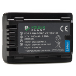 Аккумулятор PowerPlant Panasonic VW-VBY100 900mAh (DV00DV1387)