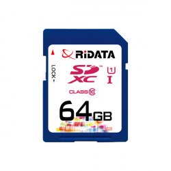 Карта памяти RiDATA SDXC 64GB Class 10 UHS-I (FF960213    )