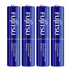 Аккумуляторы FUJITSU Blue AAA (HR03) 750mAh LSD Ni-MH (HR-4UTI), 4шт. (HR-4UTI     )