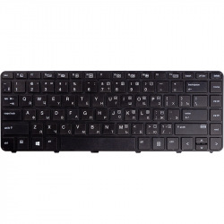 Клавиатура для ноутбука HP Probook 430 G3, 440 G3 черный, черный фрейм (KB310751)