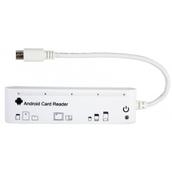 Кард-ридер PowerPlant 5-ти слотный Android Micro USB (KD000OT0440)