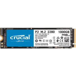 Твердотельный накопитель SSD M.2 Crucial 1TB NVMe PCIe 3.0 x4 P2 2280 (CT1000P2SSD8)