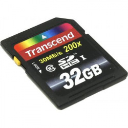 Карта памяти Transcend SDHC 32GB (Class 10) () (TS32GSDHC10)