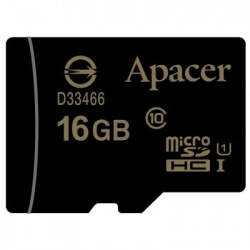 Карта памяти Apacer 16GB microSDHC C10 UHS-I (AP16GMCSH10U1-RA)