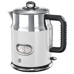 Электрочайник Russell Hobbs 21674-70 Retro, 2400 Вт, Шкала температуры, Белый (21674-70)