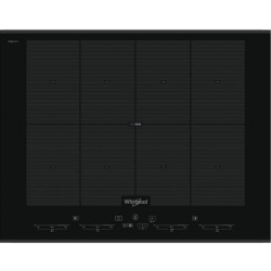 Варильна поверхня елект. Whirlpool SMO658C/BT/IXL iндукцiя/ 4 комф./7400Вт/6th Sense/сенсор/чорний (SMO658C/BT/IXL)