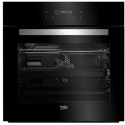 Вбудовувана електрична духова шафа Beko BIM24400BCS - Ш-60 см./12 режимів/3D приготування/71 л./А-20%/чорний (BIM24400BCS)