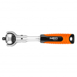 Ключ Neo трещеточный 1/4 ", 360 °, 72 зубця (08-540)