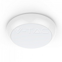 Світильник вуличний LED V-TAC, 15W, SKU-801, Samsung CHIP, 230V, 4000К, круглий, IP65, білий (3800157636469)