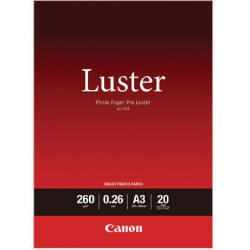 Фотобумага Canon Luster Paper 260 г/м кв, A3, LU-101, 20л (6211B007)