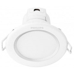 Светильник точечный встраиваемый Philips 80083 LED 8W 4000K Aluminum (915004893301)