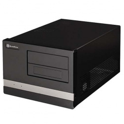 Корпус SilverStone SUGO SG02B-F,Micro ATX, USB3.0*2, 1*80мм, безБЖ, чорний (SST-SG02B-F)