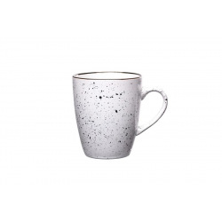 Чашка Ardesto Bagheria, 360 мл, Bright white, кераміка (AR2936WGC)