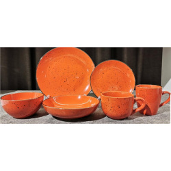 Чашка Ardesto Bagheria, 360 мл, Warm apricot, керамика (AR2936CGC)