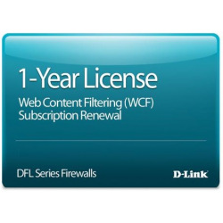 Опция D-Link DFL-860-WCF-12-LIC обновление сигнатур WCF (на 12 месяцев) для DFL-860 (DFL-860-WCF-12-LIC)