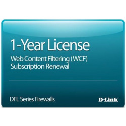 Опция D-Link DFL-1660-WCF-12-LIC Подписка на обновление сигнатур WEB-фильтра, 12мес (DFL-1660-WCF-12-LIC)