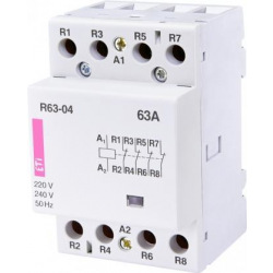 Контактор ETI R 63-04 230V AC 63A (AC1) (2463480)
