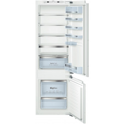 Холодильник вбудовуваний Bosch KIS87AF30 з нижньою морозильною камерою - 177х56см/272л/статика/А++ (KIS87AF30)