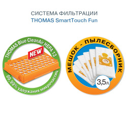 Пылесос THOMAS SmartTouch Fun (784012)